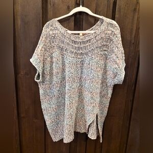 Pilcro Knit Short Sleeve Sweater